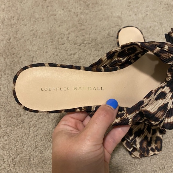 Loeffler Randall Cheetah Sandals - Picture 2 of 8